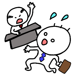 [LINEスタンプ] のびるくん！お仕事編