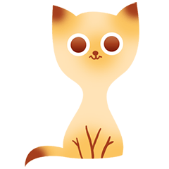 [LINEスタンプ] Siamese Kitten