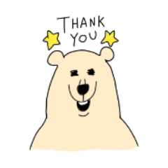 [LINEスタンプ] しろくまポール 