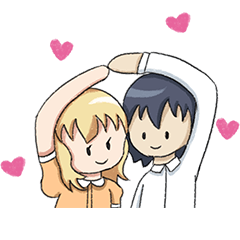 [LINEスタンプ] Couple of the Year: Valentine Day