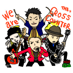 [LINEスタンプ] THE→ CROSS COUNTER