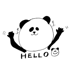 [LINEスタンプ] ぱんだっぴ 