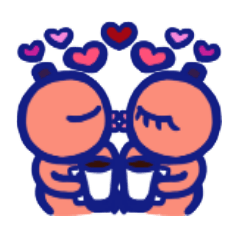 [LINEスタンプ] LOVE, LOVE, LOVE！