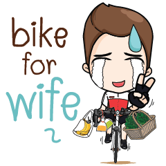 [LINEスタンプ] Cyclists way