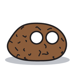 [LINEスタンプ] 泥団子番長 