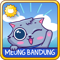 [LINEスタンプ] Meong Bandung