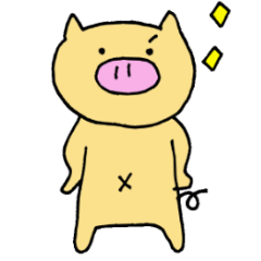 [LINEスタンプ] ぶたさんの毎日 