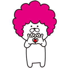 [LINEスタンプ] あふろでぃーて・まち子 