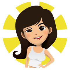 [LINEスタンプ] Cewek Cantik