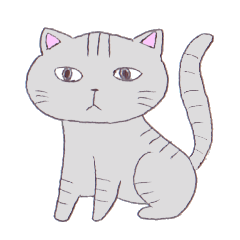 [LINEスタンプ] ねこのサリュ 