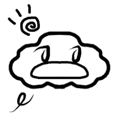 [LINEスタンプ] 綿雲キャラのスタンプです 