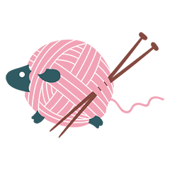 [LINEスタンプ] Thread sheep