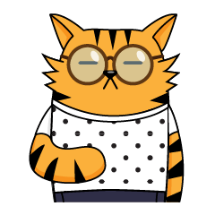 [LINEスタンプ] Tiger-cat