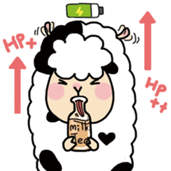 [LINEスタンプ] Sheep Planet - The daily life in office