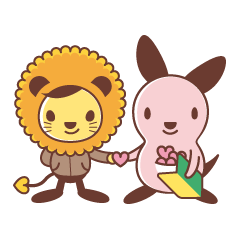 [LINEスタンプ] Hirogaroo ＆ Ganbaleo