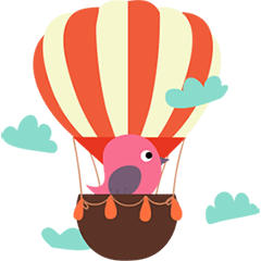 [LINEスタンプ] Lovely love travel. 
