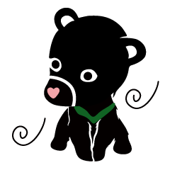 [LINEスタンプ] Little Bear Brown Sugar Mochi 