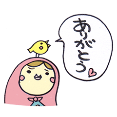 [LINEスタンプ] マトリョーシ子 -日常編-