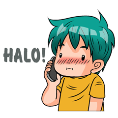 [LINEスタンプ] My Long Distance Relationshipの画像（メイン）