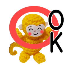 [LINEスタンプ] 可愛いサルさんの日常