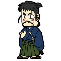 [LINEスタンプ] 貧乏浪人 四郎 