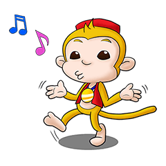 [LINEスタンプ] Golden Monkey Year 