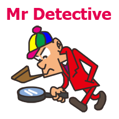 [LINEスタンプ] Mr Detective