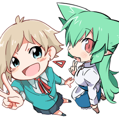 [LINEスタンプ] ジェシカともるみのスタンプ❤ 