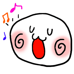 [LINEスタンプ] 白玉あずき 