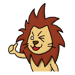 [LINEスタンプ] ライオンのレオ君