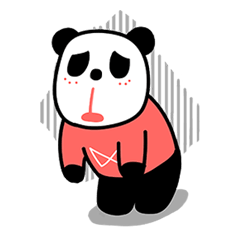 [LINEスタンプ] Dan Panda ！！！