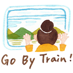 [LINEスタンプ] GoByTrain x Reiko