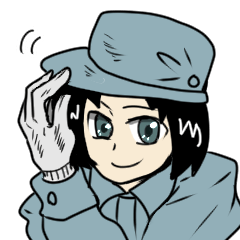 [LINEスタンプ] 夜勤の田中さん