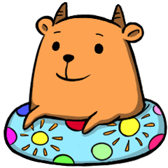 [LINEスタンプ] TuTu's drifting trip