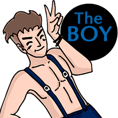 [LINEスタンプ] The Boy