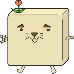 [LINEスタンプ] けもかべ