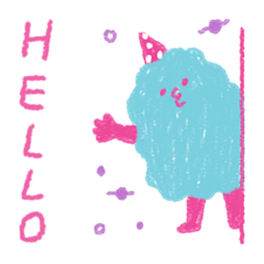 [LINEスタンプ] space microbe 