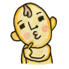 [LINEスタンプ] みにお君たち 