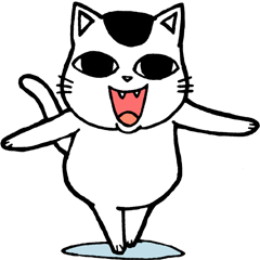 [LINEスタンプ] 高血圧ねこ おむすび