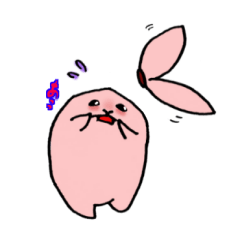 [LINEスタンプ] 今日も明日もうさぎです