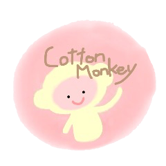 [LINEスタンプ] Cotton Monkey ぷにゃお