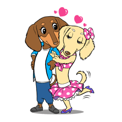 [LINEスタンプ] Lele＆Lulu fetchpriority=high