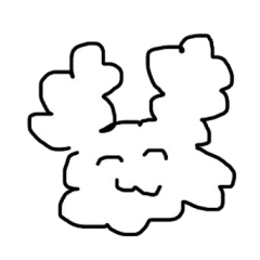 [LINEスタンプ] もふうさのうどんおしすたんぺ