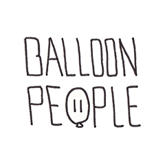 [LINEスタンプ] #BALLOONPEOPLE