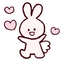 [LINEスタンプ] ゆるふわうさぎのスタンプ 