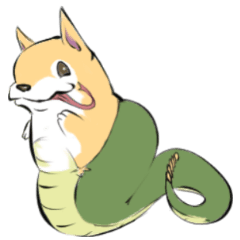 [LINEスタンプ] monster dog 