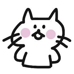 [LINEスタンプ] 単なるネコさん 