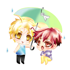 [LINEスタンプ] Moe Boys