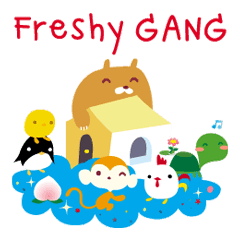 [LINEスタンプ] Freshy GANG