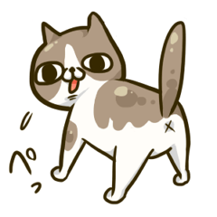 [LINEスタンプ] いなねこ。